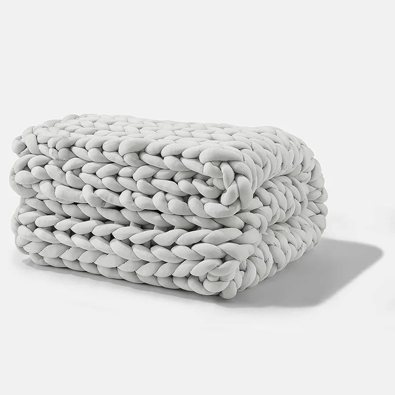 Calming Knitted Weighted Blanket