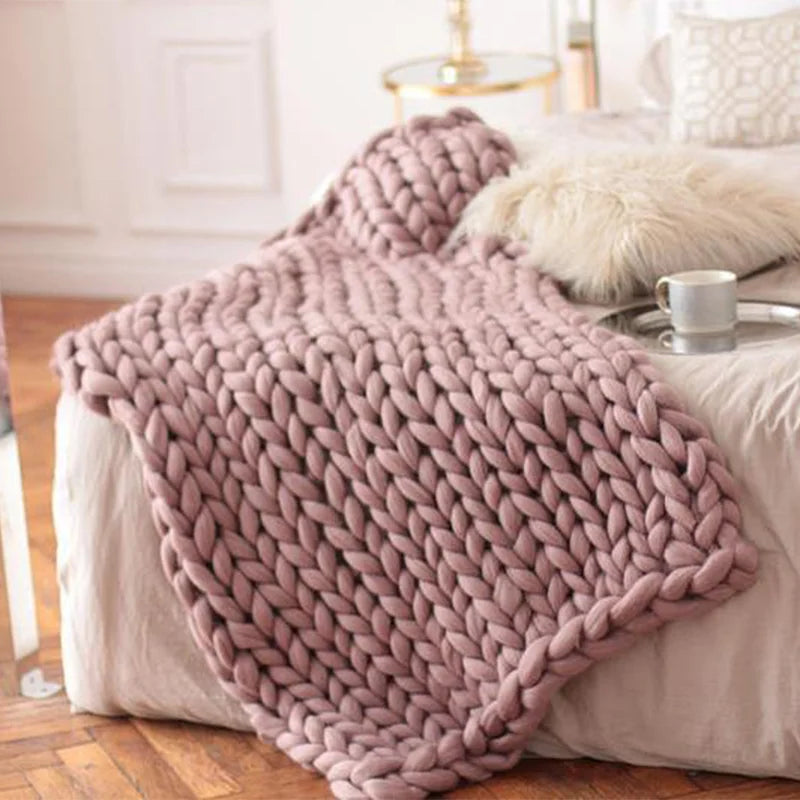 Calming Knitted Weighted Blanket