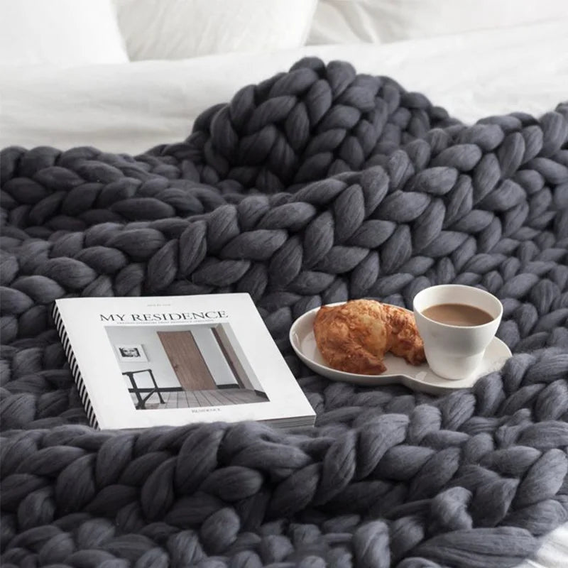 Calming Knitted Weighted Blanket